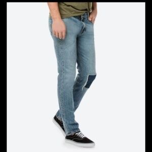 Levis Mens 511 Slim Jeans 2 way Stretch Patched